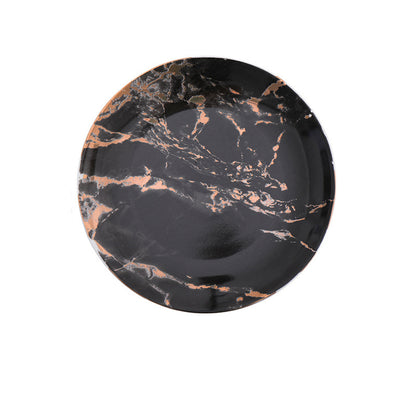 Set Piatti Orientali Nile - Marmo & Oro Blue Ocean