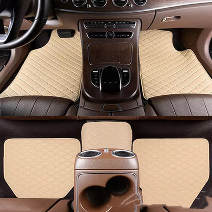Luxury-Step - Set Tappetini Premium in Pelle Trapuntata