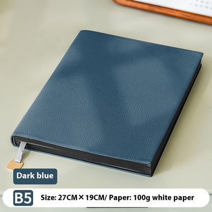 Notebook in Pelle Morbida Motivo Litchi