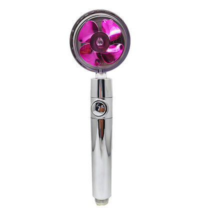 Soffione Doccia Turbo Jet con Filtro a Elica