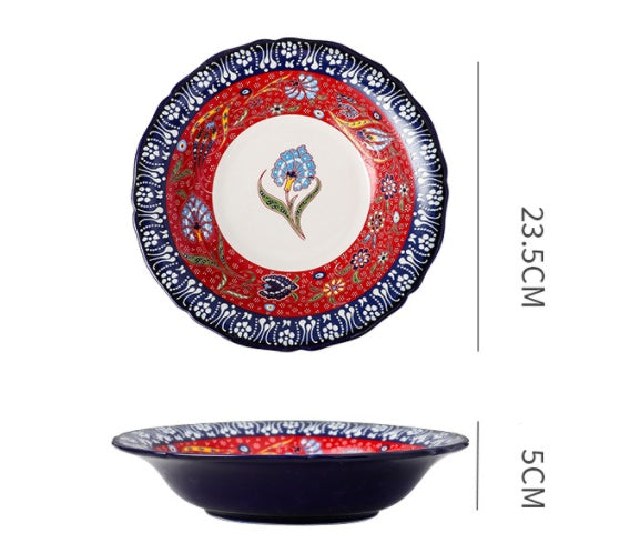 Piatti in Ceramica Sottosmalto - Boho Style