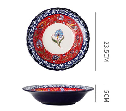 Piatti in Ceramica Sottosmalto - Boho Style
