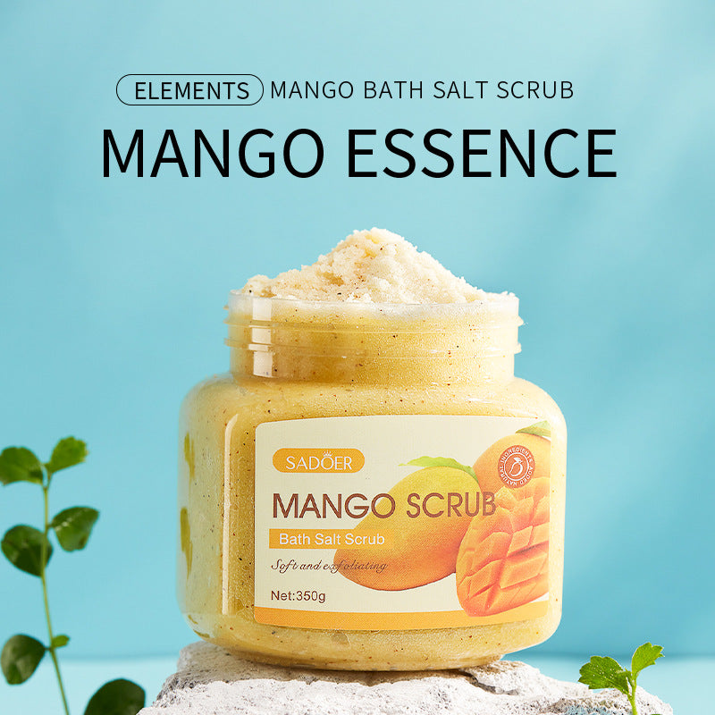 Crema Esfoliante Sale con Burro di Karitè e Frutta