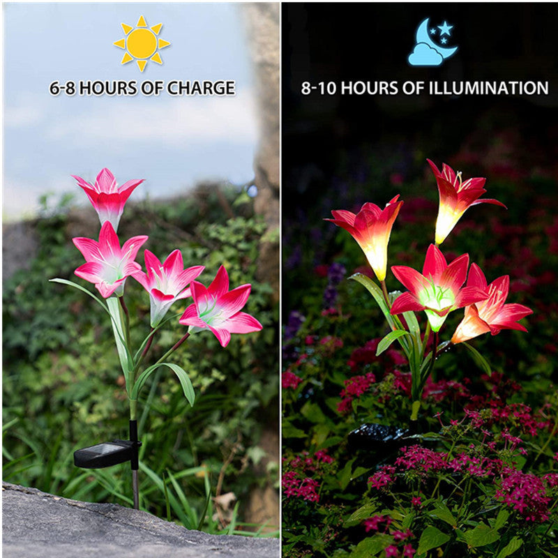 Flora-Glow - Fiori di Luce Solare