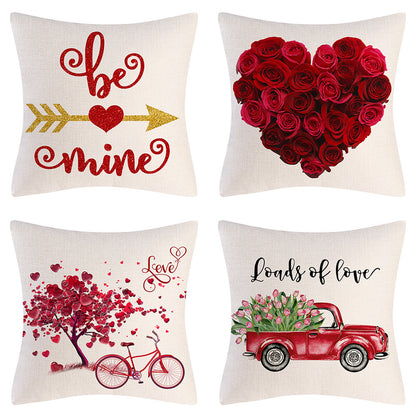 Valentine Linen Gift – Federa in Lino a Tema San Valentino
