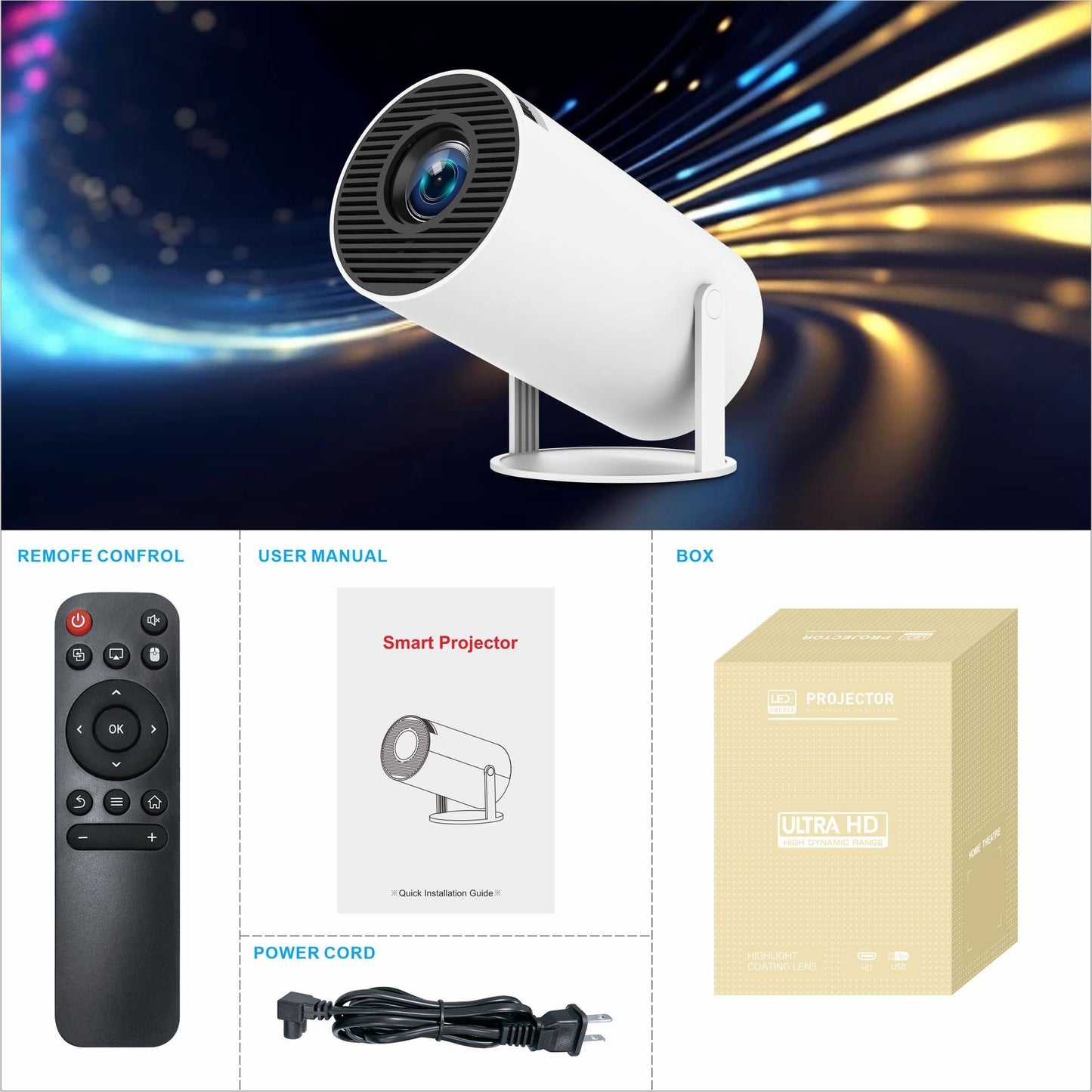 HY300 Pro Smart Home Theater