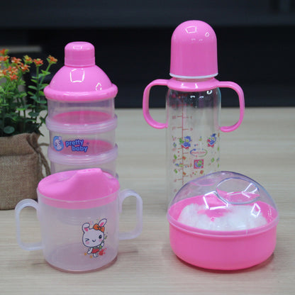 Welcome Home - Set Biberon e Accessori (Kit Regalo 4 Pezzi)