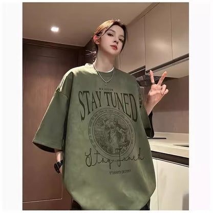 T-Shirt Soft Velvet Summer Tee (M-3XL)