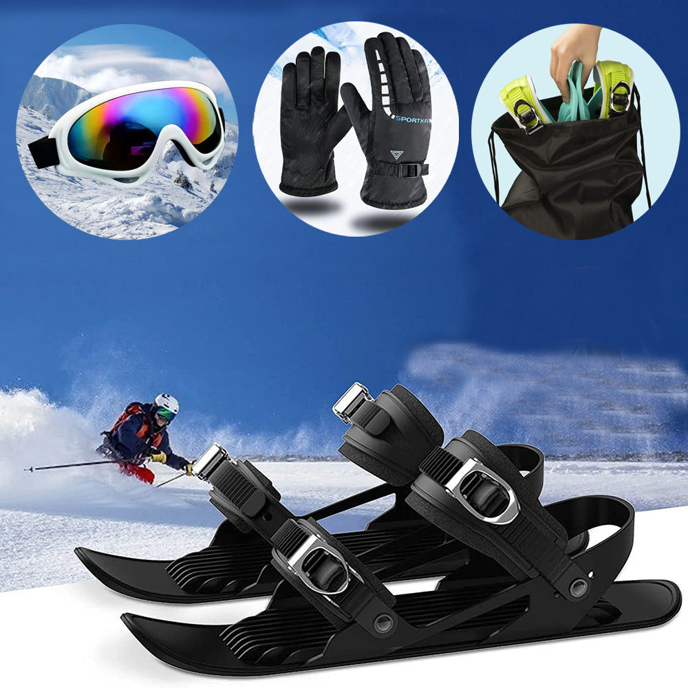 Snow Skates – Mini Sci Pattini Regolabili (Short Skiboard)