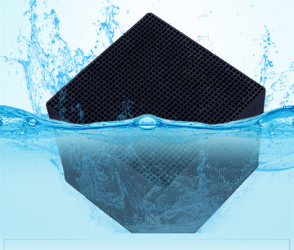 Cubo Bio-Carbone Attivo - Purificazione Acqua Ultra-Rapida