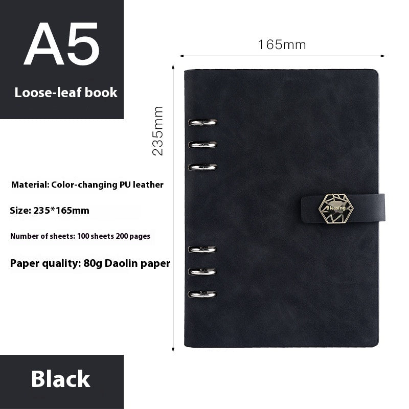 Notebook A5 Professional con Fogli Rimovibili