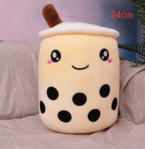 Boba Tea Plush – Cuscino Peluche a forma di Tazza Bubble Tea