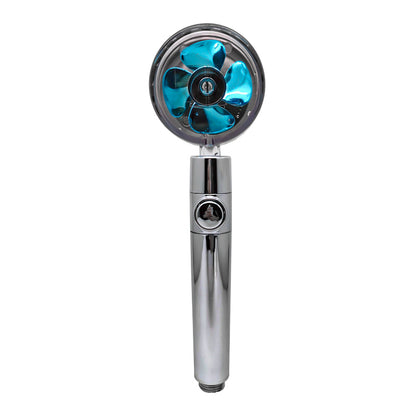 Soffione Doccia Turbo Jet con Filtro a Elica