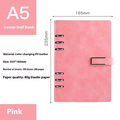 Notebook A5 Professional con Fogli Rimovibili