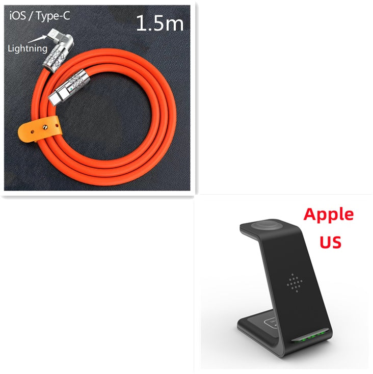 Slim-Stand 3-in-1: Caricatore Wireless Verticale