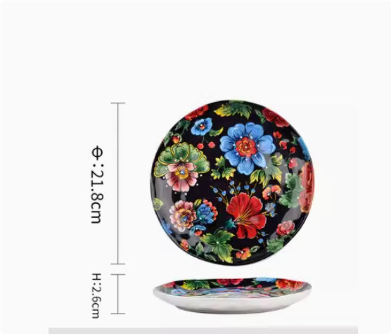 Piatti in Ceramica Sottosmalto - Boho Style