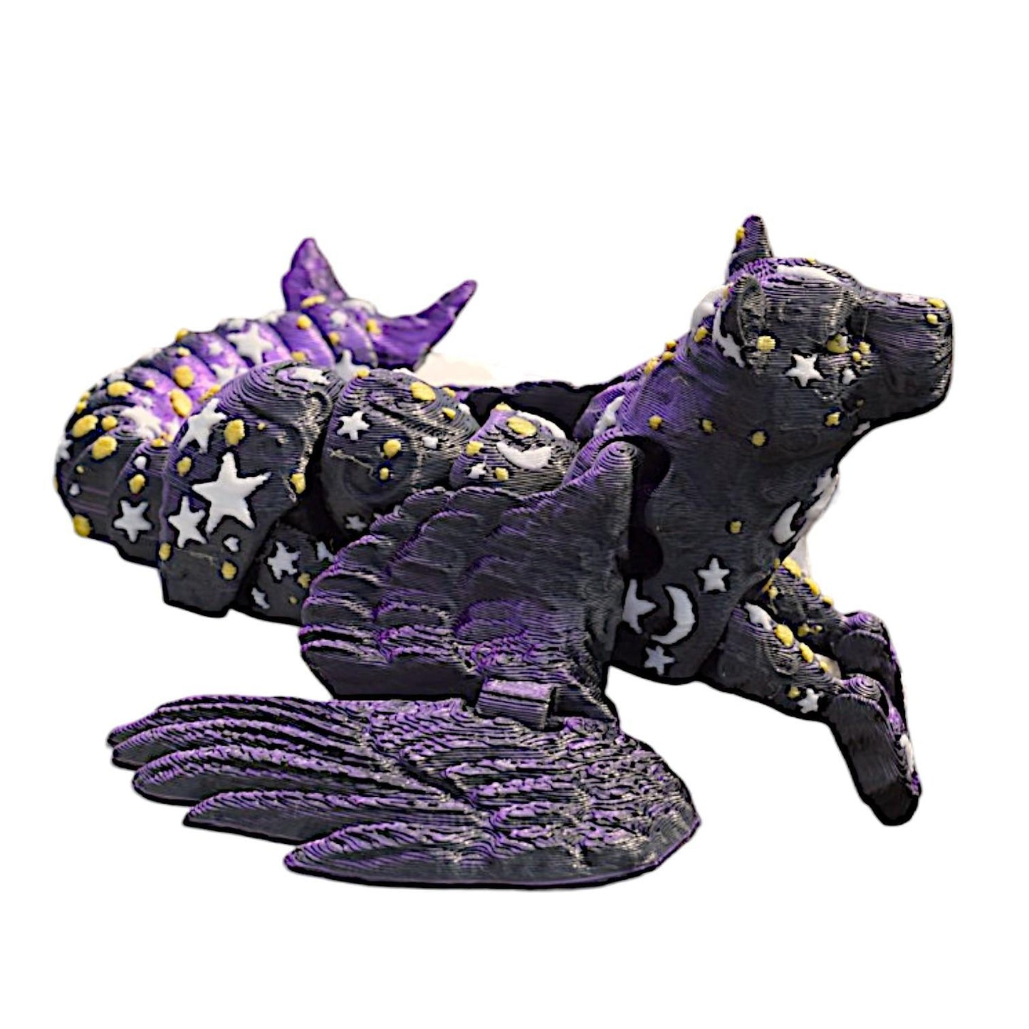 StarWing - Drago Alato Articolato "Midnight Galaxy"
