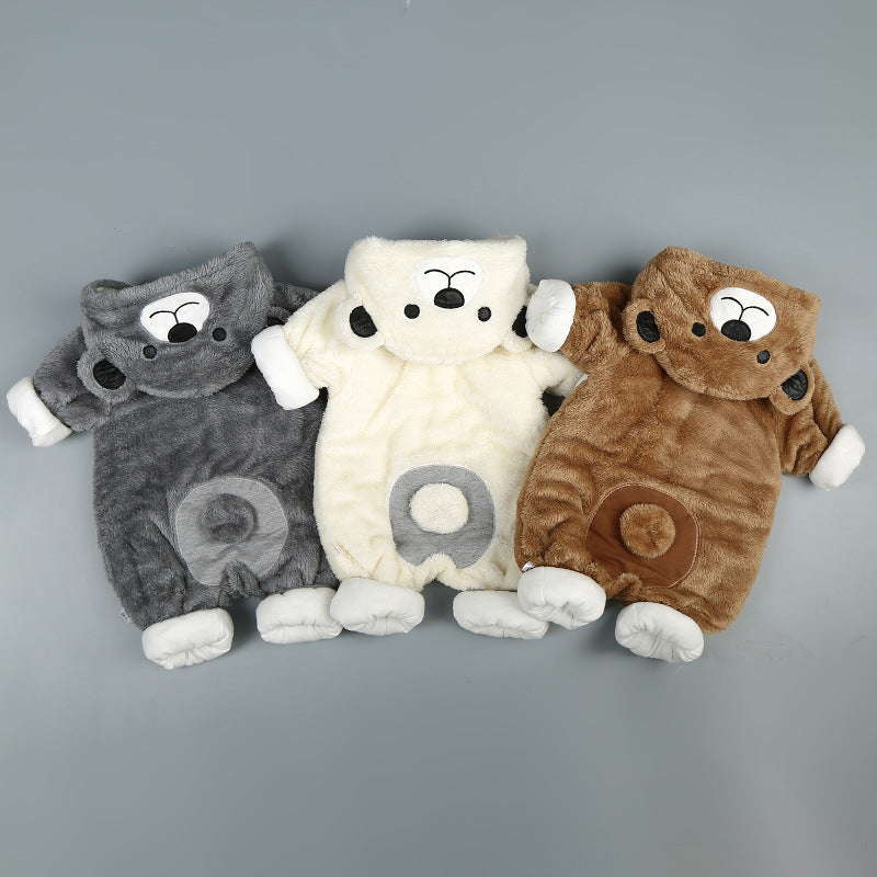 Teddy Soft – Tutina Orsetto in Cotone con Cappuccio e Orecchiette (6-9 mesi, 9-12 mesi, 12-18 mesi, 24-36 mesi)