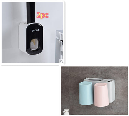 Dispenser Dentifricio Easy-Squeeze a Parete
