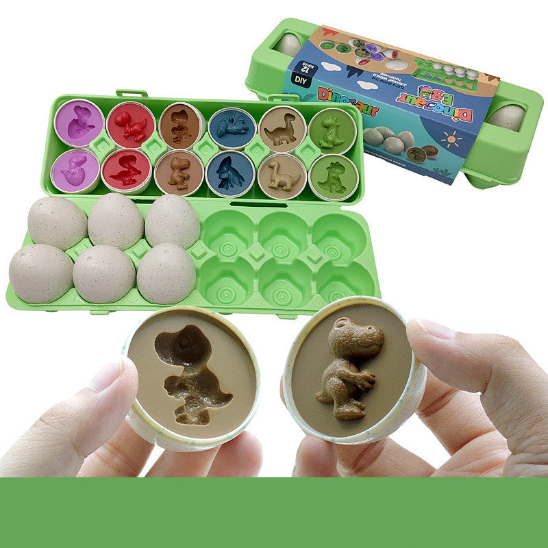 Smart Eggs Match – Set Uova Educative per l'Apprendimento delle Forme