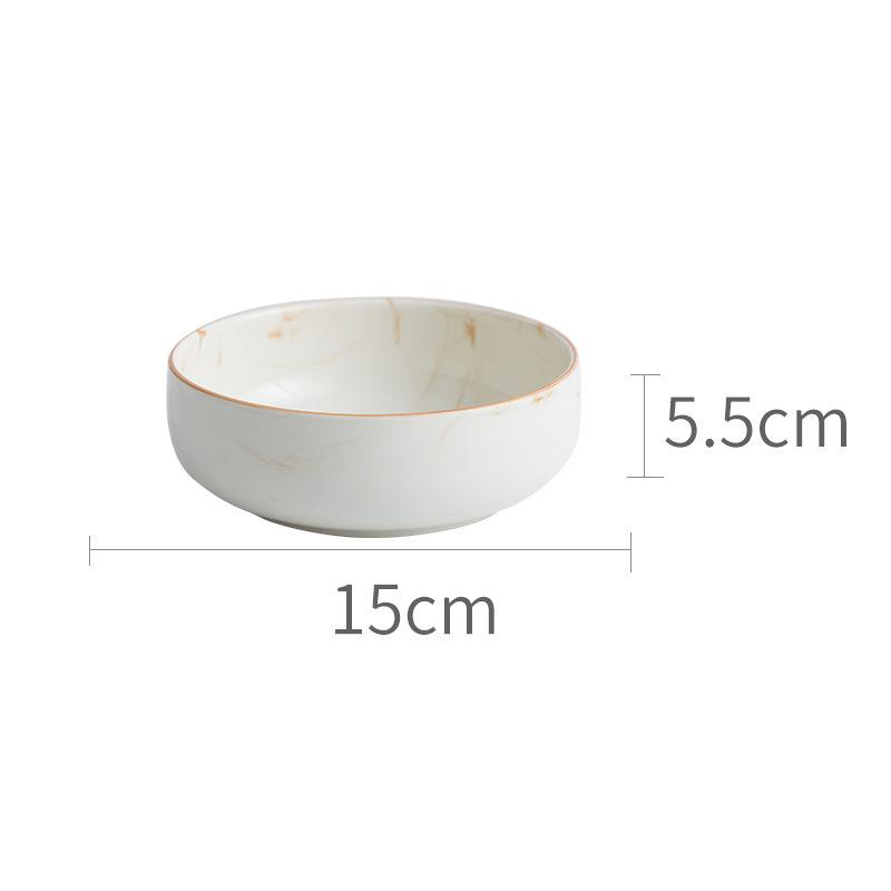 Marble Glaze Collection – Ciotole e Piatti Marmorizzati