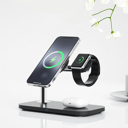 Mag-Link 3-in-1: Caricatore Wireless Magnetico