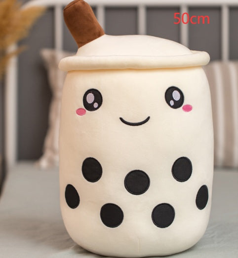 Boba Tea Plush – Cuscino Peluche a forma di Tazza Bubble Tea
