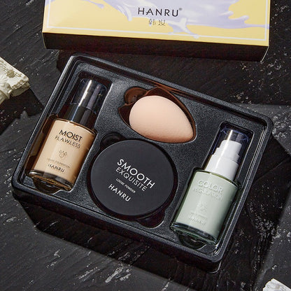 Set trucco 4 pezzi Cipria