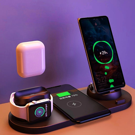 Omni-Charge 6-in-1: Stazione di Ricarica Totale